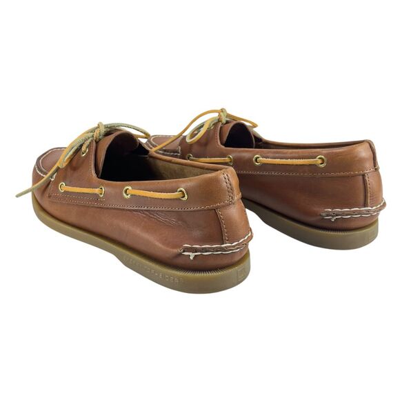 Sperry Top-Sider Men 11M Tan Leather Slip-On‎ Boat Shoes Loafers main image 10